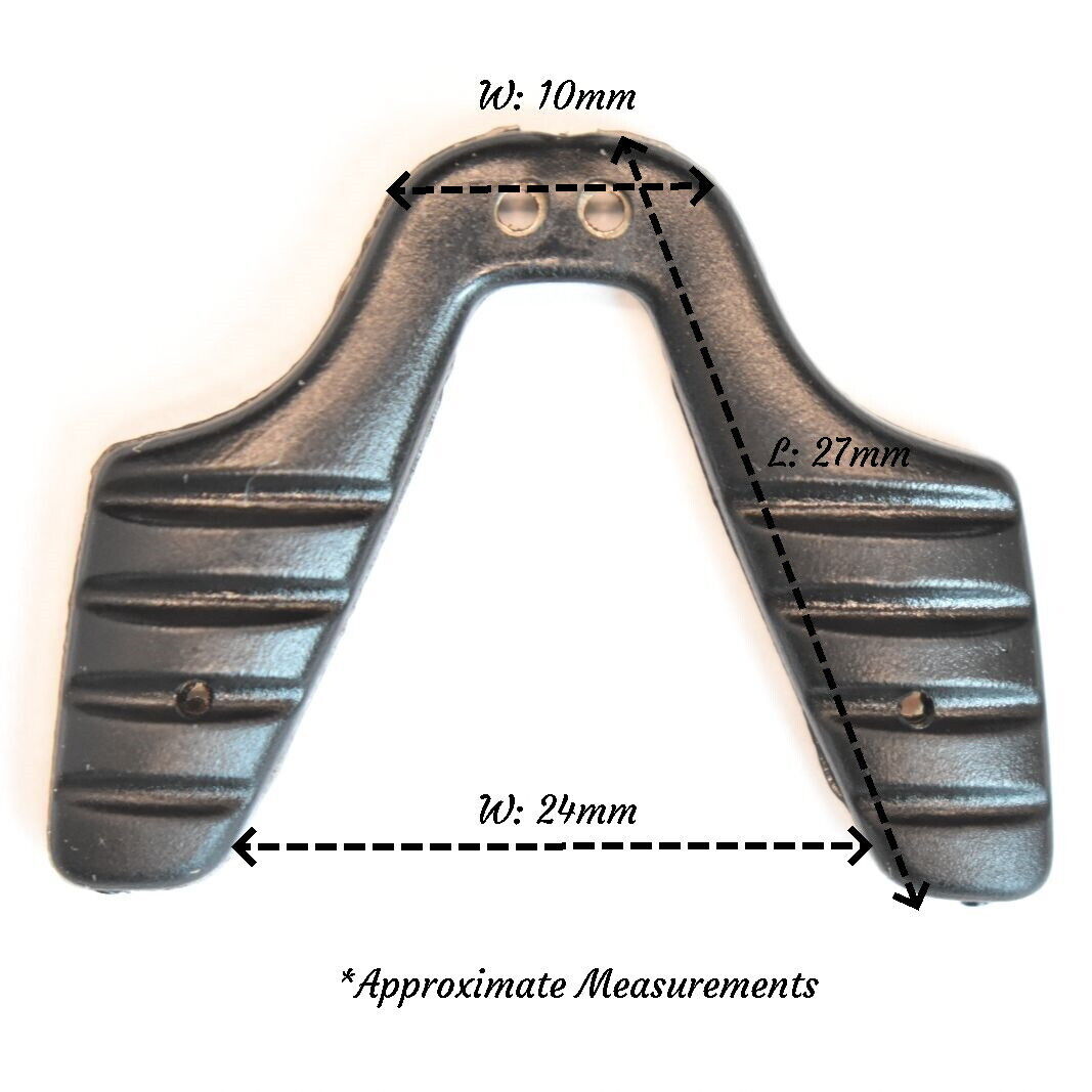 2Pcs Anti-slip silicone Stick On Nose Pads For Eyeglasses Sunglasses Glasses USA