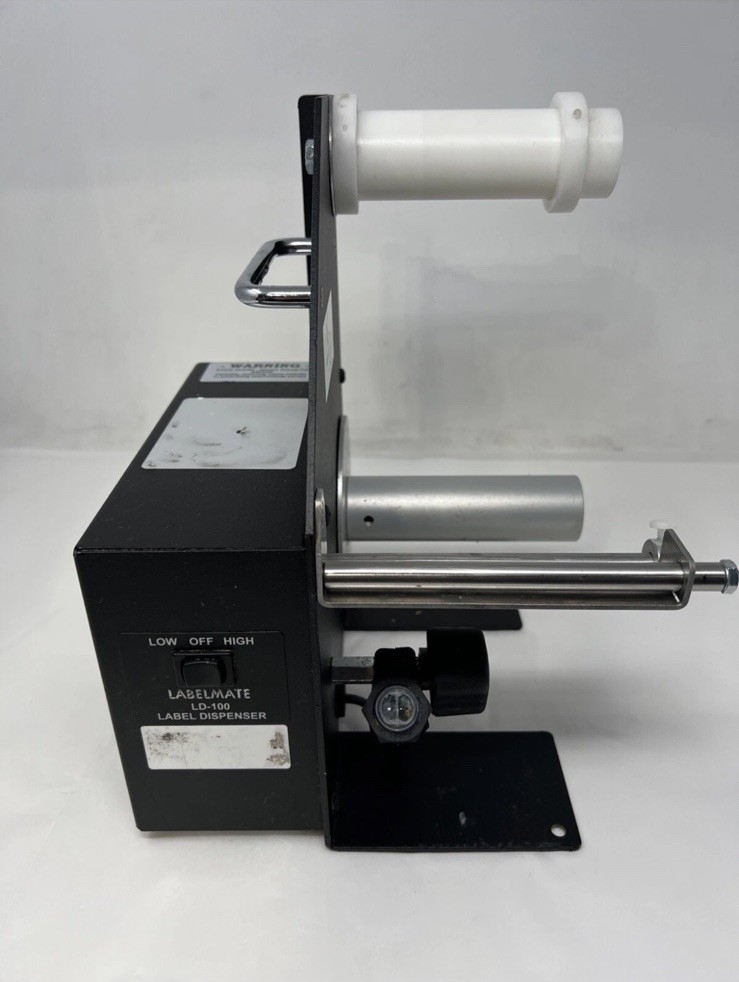 (TESTED) LABELMATE LD-100RS Heavy Duty Label Dispenser, (No Power Supply Cable)