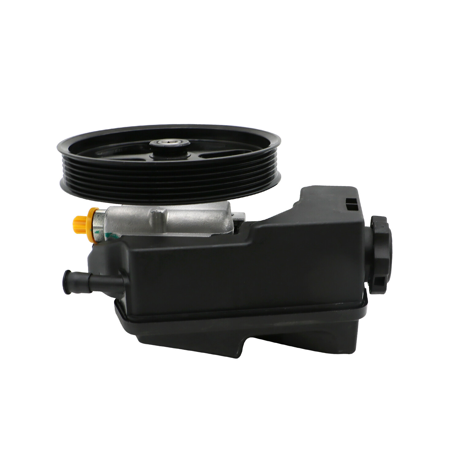 Power Steering Pump w/ Pulley & Reservoir for 2010-2012 Chevrolet Camaro V8 6.2L