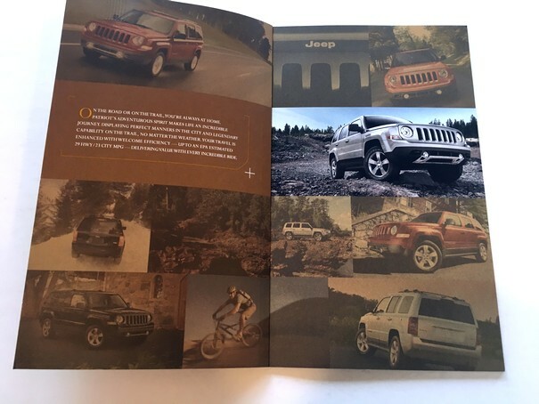 2012 Jeep Patriot 26-page Original Sales Brochure Catalog