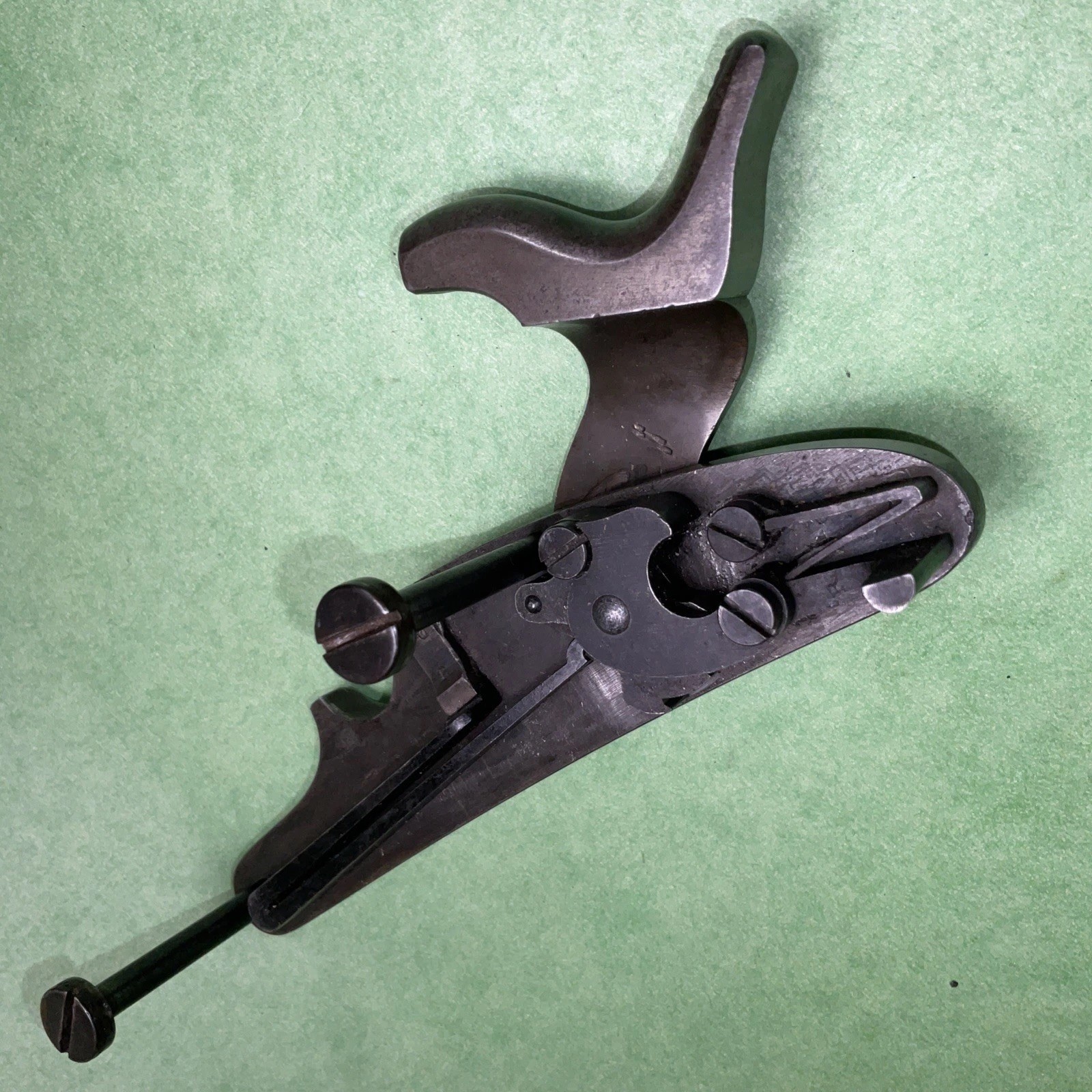 US Springfield Trapdoor Early Lock 50-70 Models 1868-69-1870 w/ Both Lock Screws