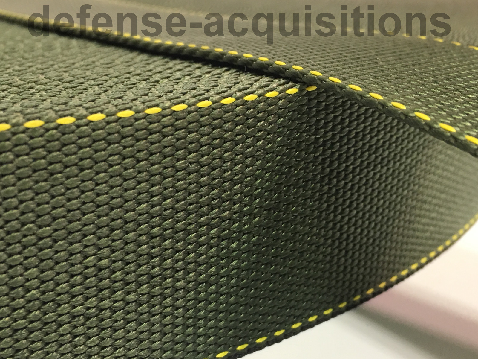 1.75 Inch MilSpec Military Webbing MIL-W-27265 / 4088 CAMO GREEN