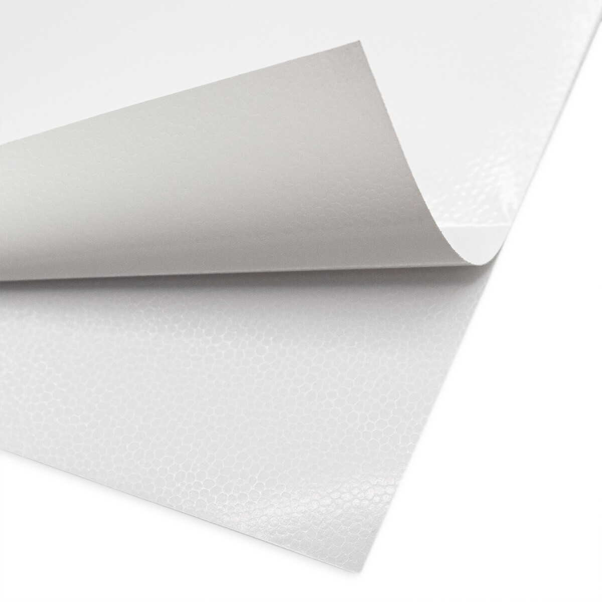 Air Release White Adhesive Vinyl 54" x 150' Gloss SOLVENT LATEX UV CURABLE PRINT