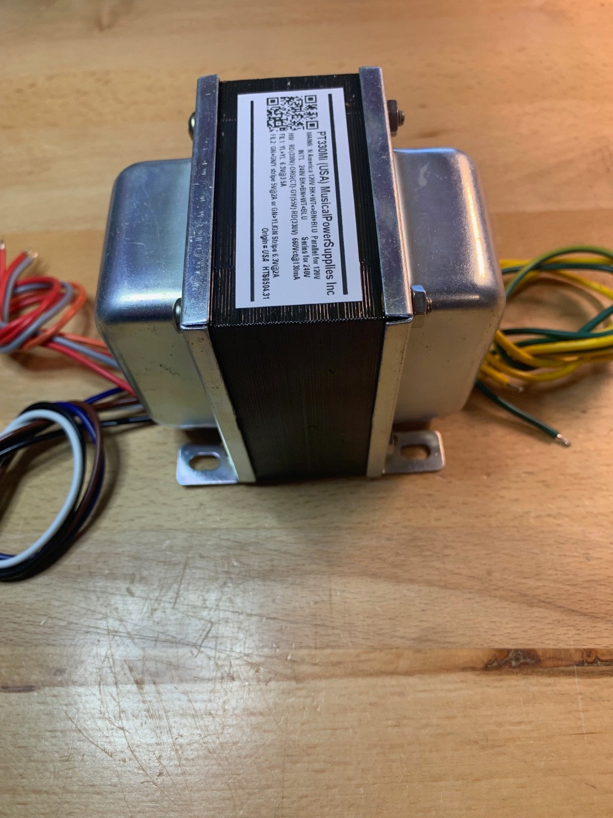 PT330Mi-TUBE AUDIO POWER TRANSFORMER for TUBE AUDIO (660Vct) x 130mA