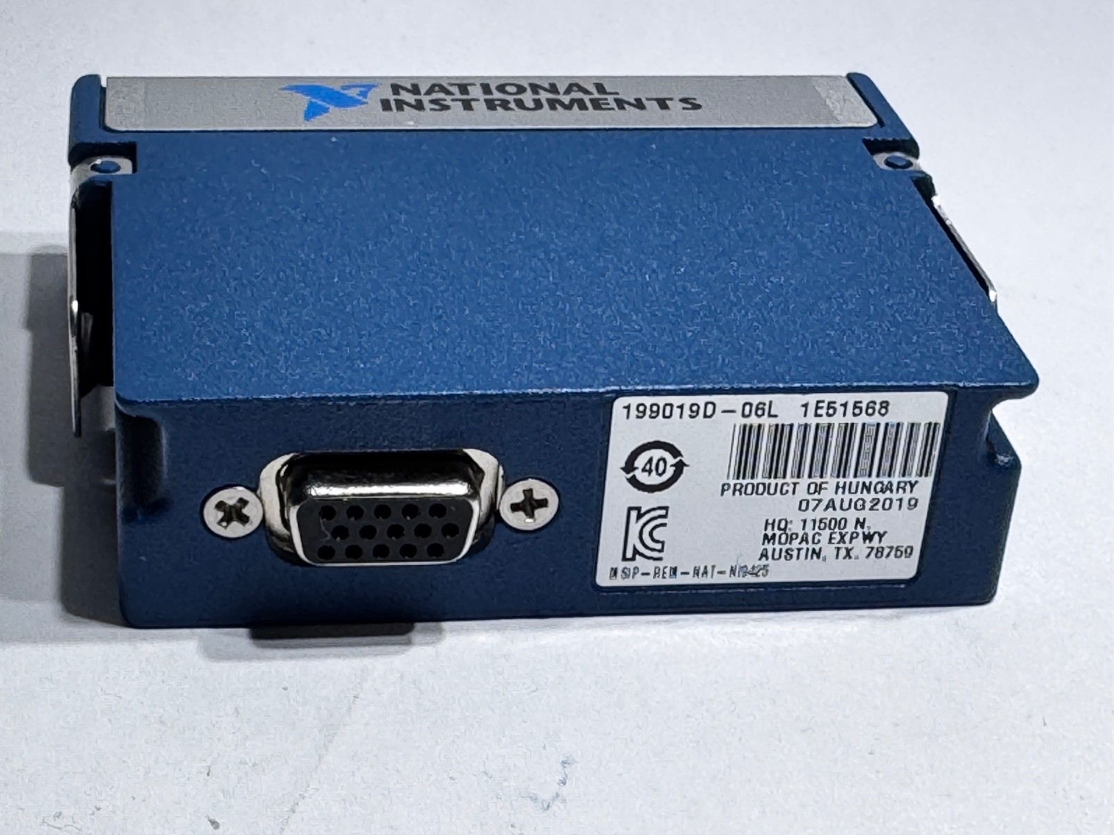 National Instruments Ni 9425 Module W/Contact Block Qty Available! US Shipped