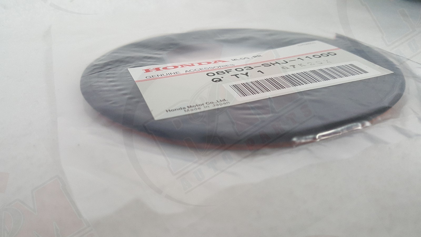 Front/Rear Lip Spoiler Rubber Molding Strip Trim Tape 08F03SHJ1100D for Honda