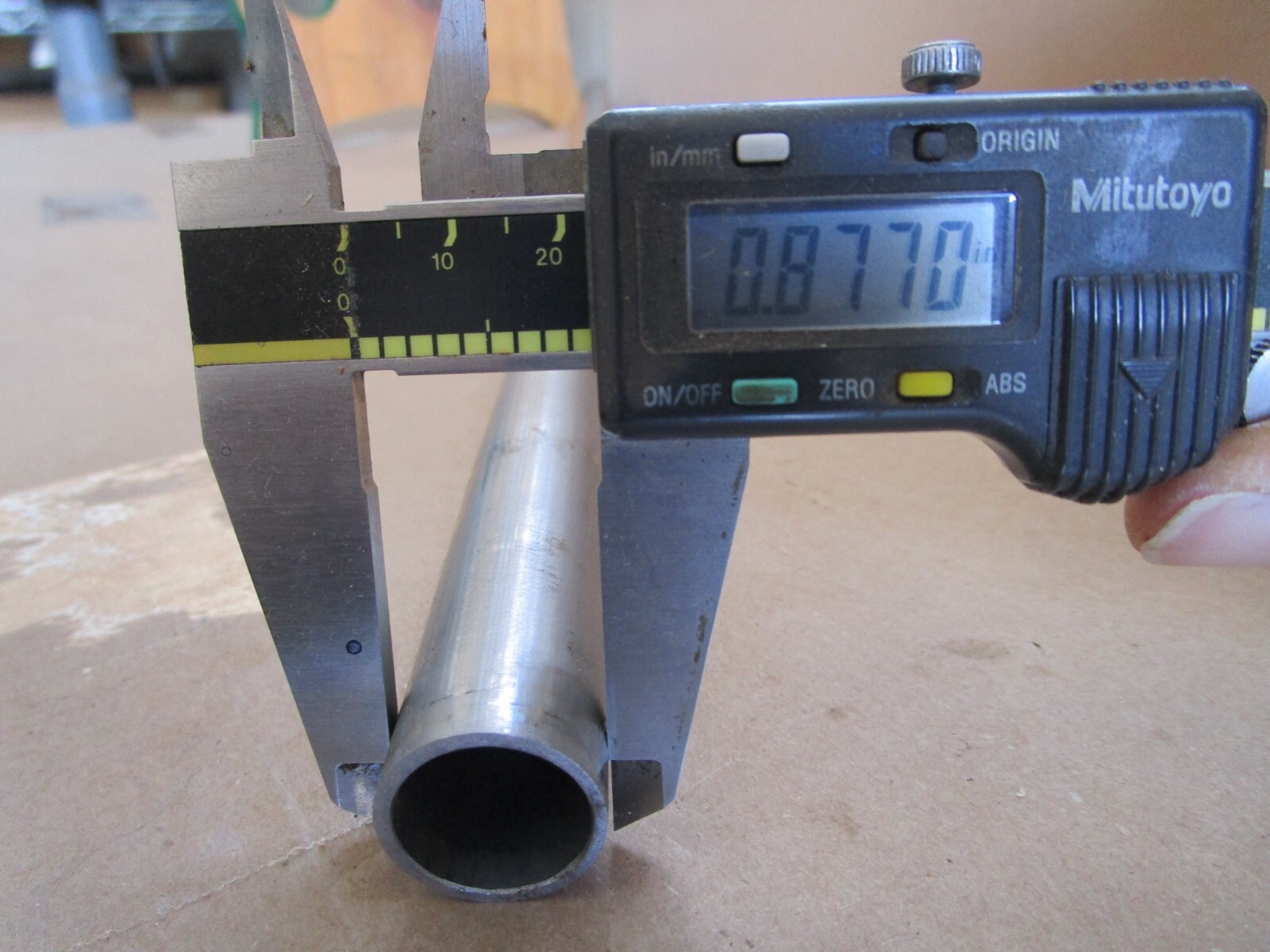 SHOTGUN 12GA smooth bore barrel blank 34.75 inches long swaged at muzzle