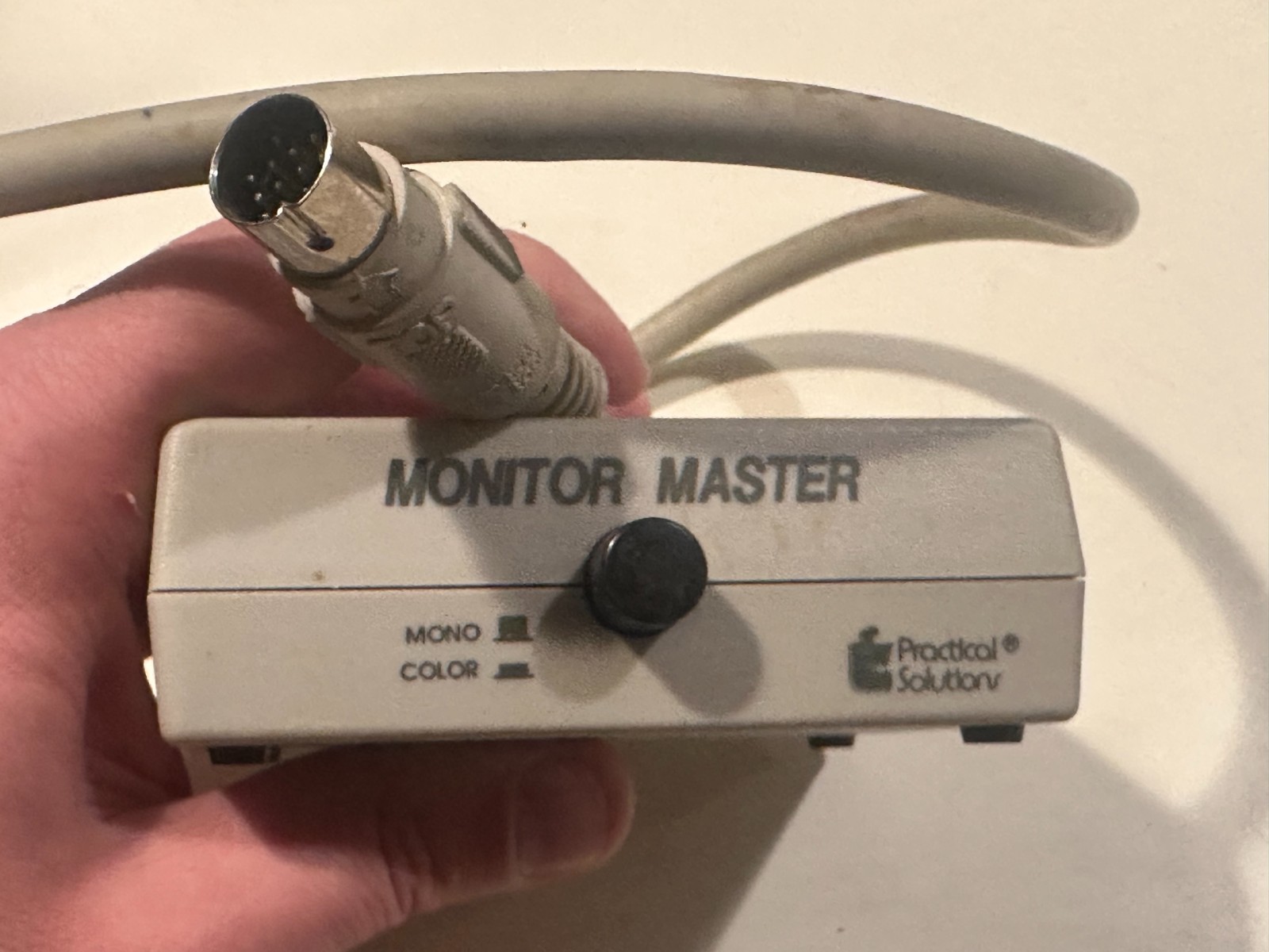 Monitor Master Atari ST 13-pin DIN Color/Mono Monitor Hub Practical Solutions