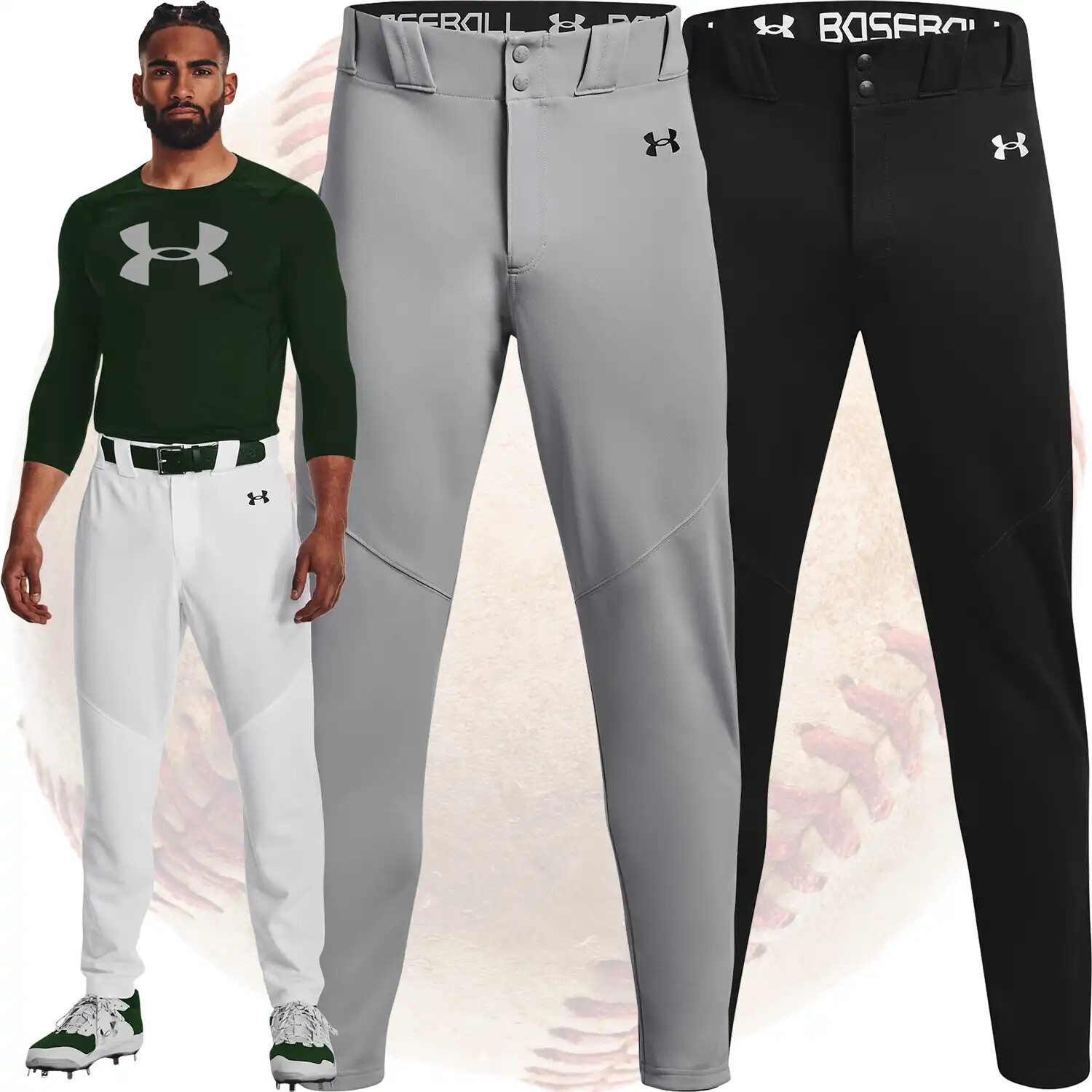 Under Armour Utility Tapered Fit  Adult Men's Baseball Pants 1374374