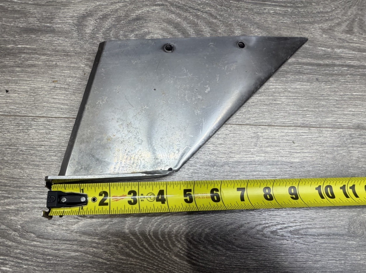 Outboard Gearcase Outdrive Lower Unit Skeg Protector Replacement Metal Stainless