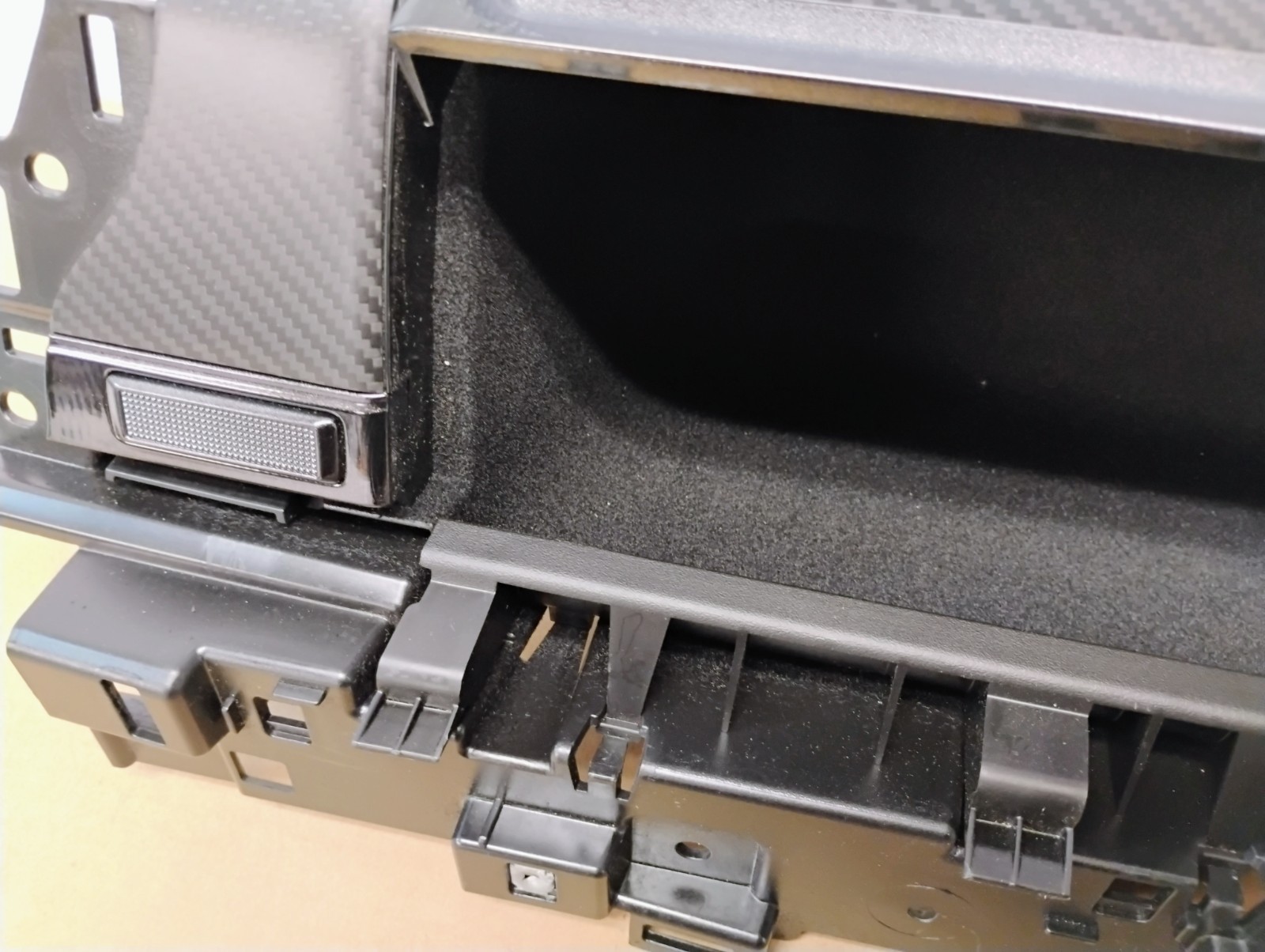 OEM Carbon Fiber Instrument Panel Glove Box 2021-2024 Ram 1500 TRX 6WQ592X7AB