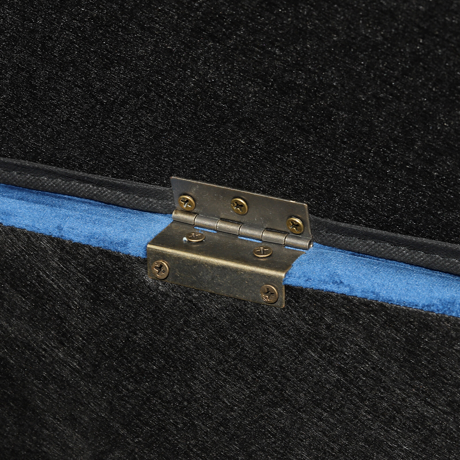 Modern Storage Bench Ottoman Velvet Upholstered Storage Seat in Entryway Bedroom