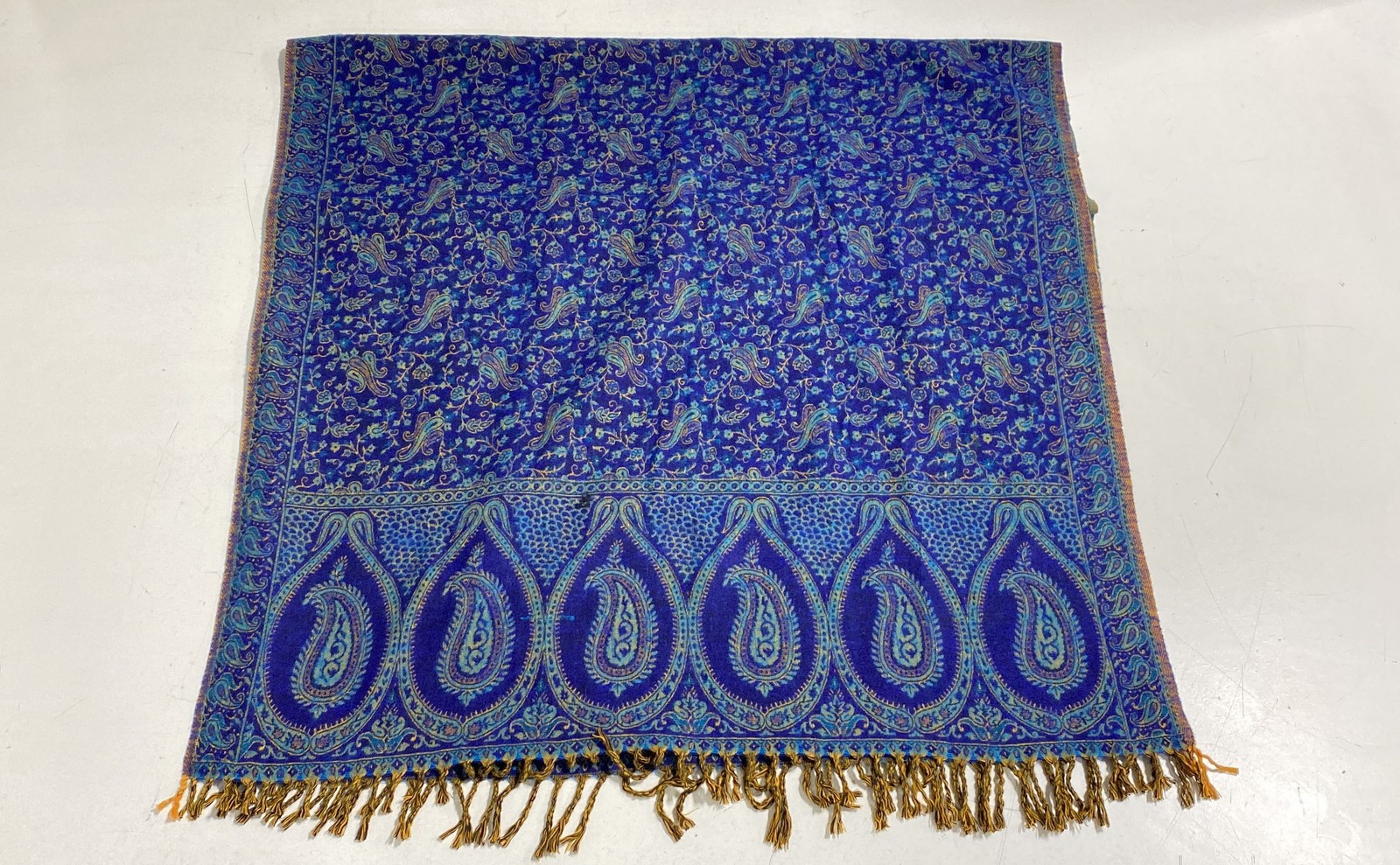 Tibet Handloom Yak Wool Shawl No.388