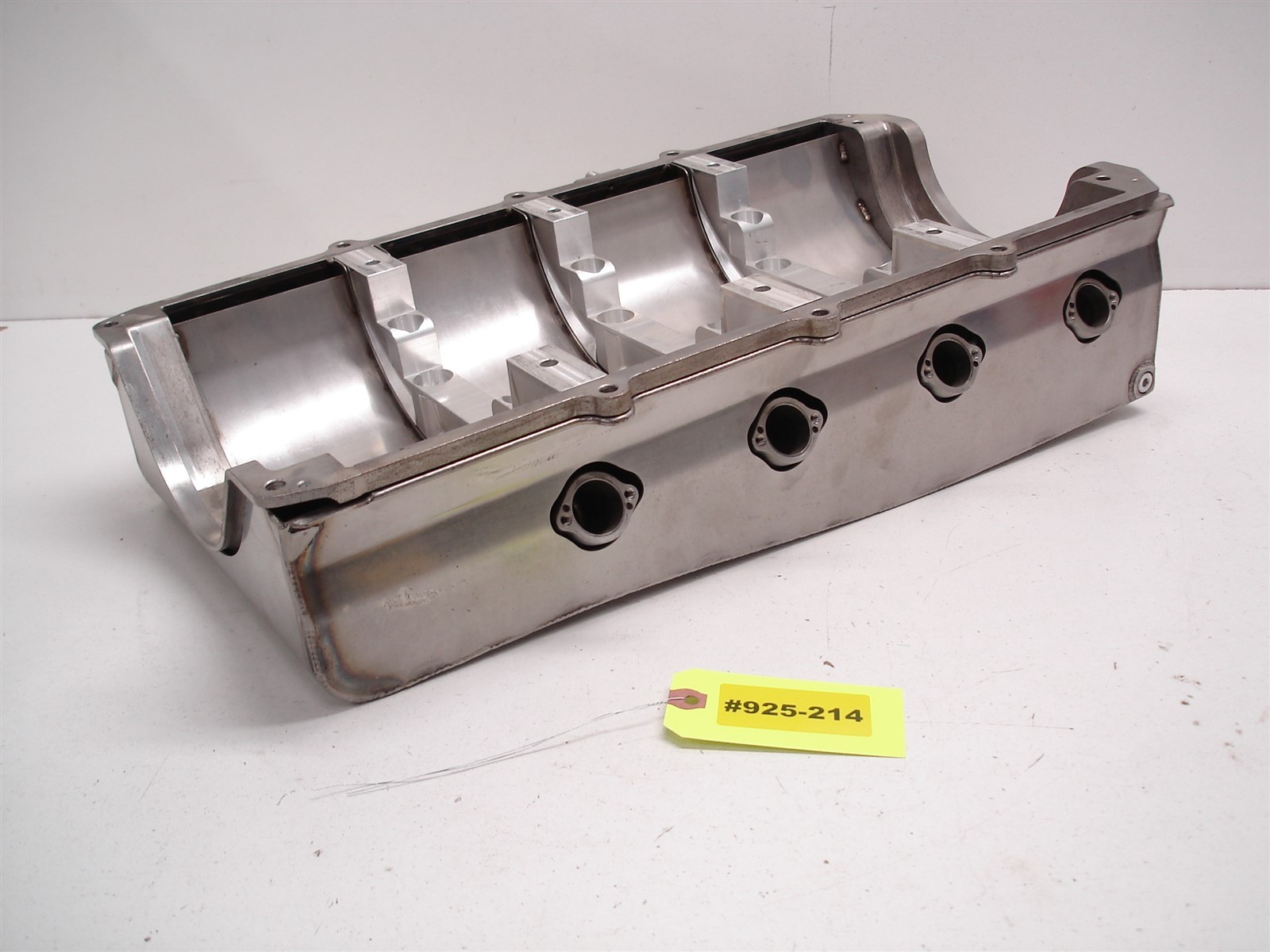 NASCAR ECR ENGINES SEGMENTED BILLET DIVIDER GM R07 R07.2 DRY SUMP OIL PAN /SHELL