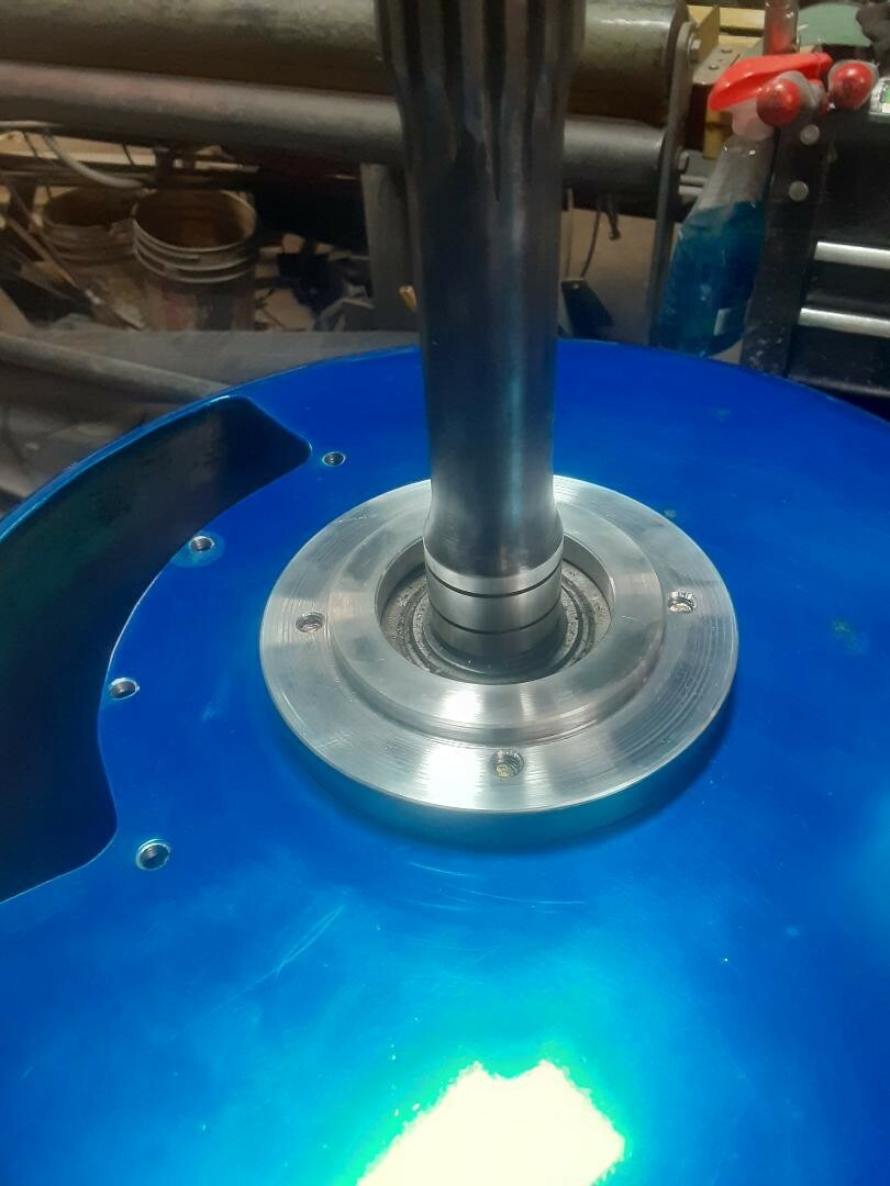 Rear bearing retainer for high gear clutch can,Dragster ,Cackle car