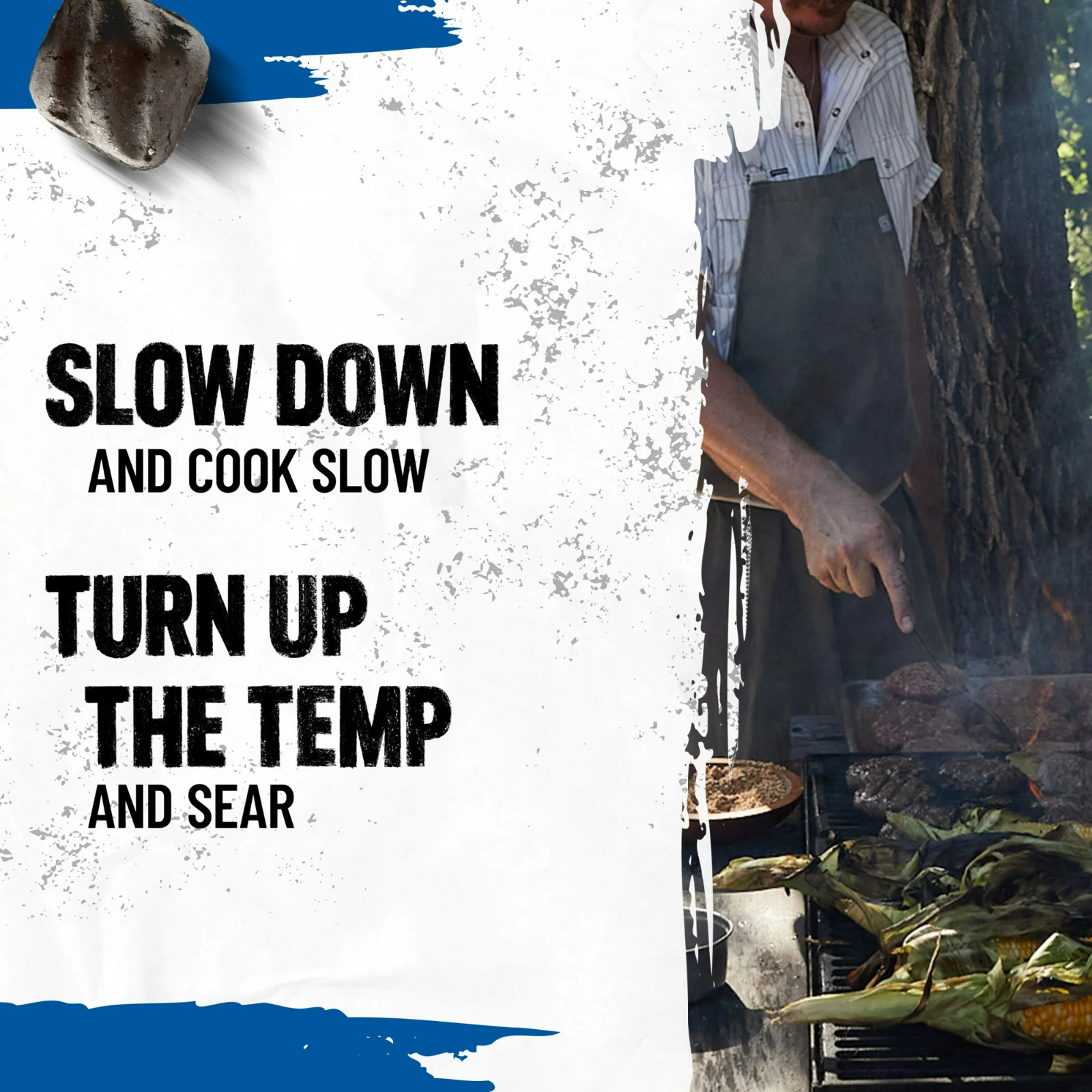 Kingsford Original Charcoal Briquettes 16 lb 2 Pack Long Burning Fuel, No Fees