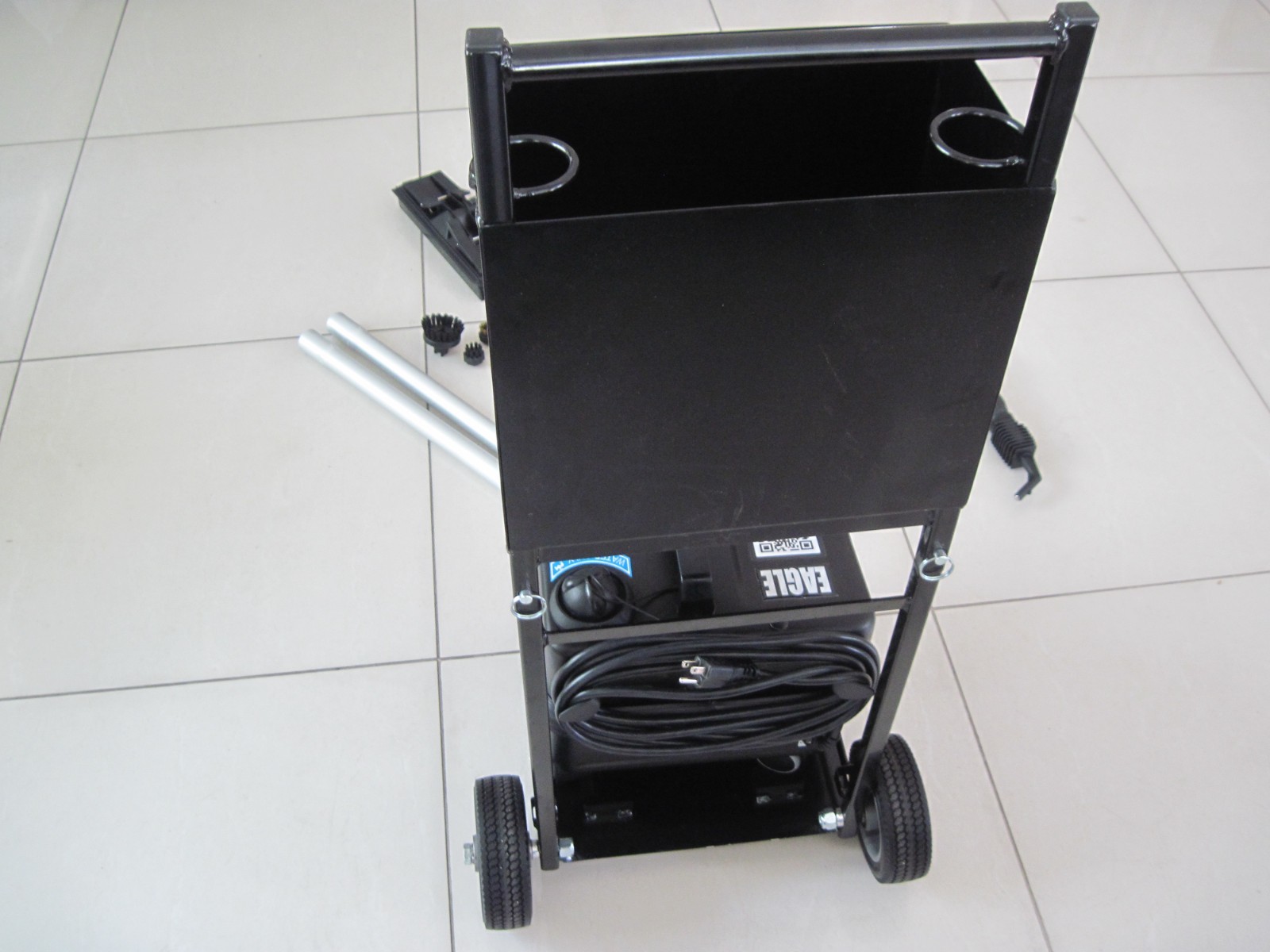 US Steam Eagle Vapor Commercial Steam Cleaner with Cart