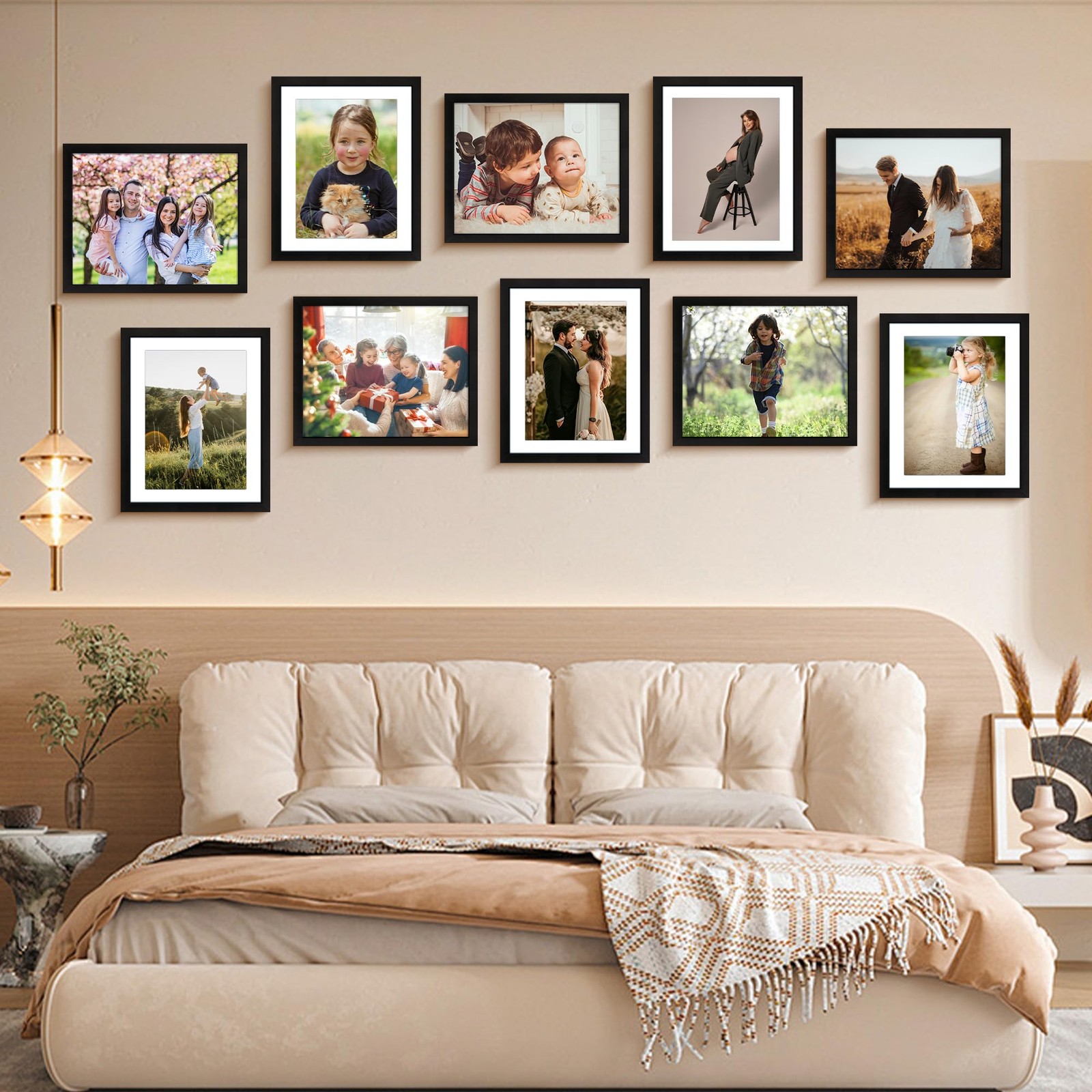 8x10 Picture Frame 1 Pack, Photo Frame with HD Plexiglass, Display Pictures