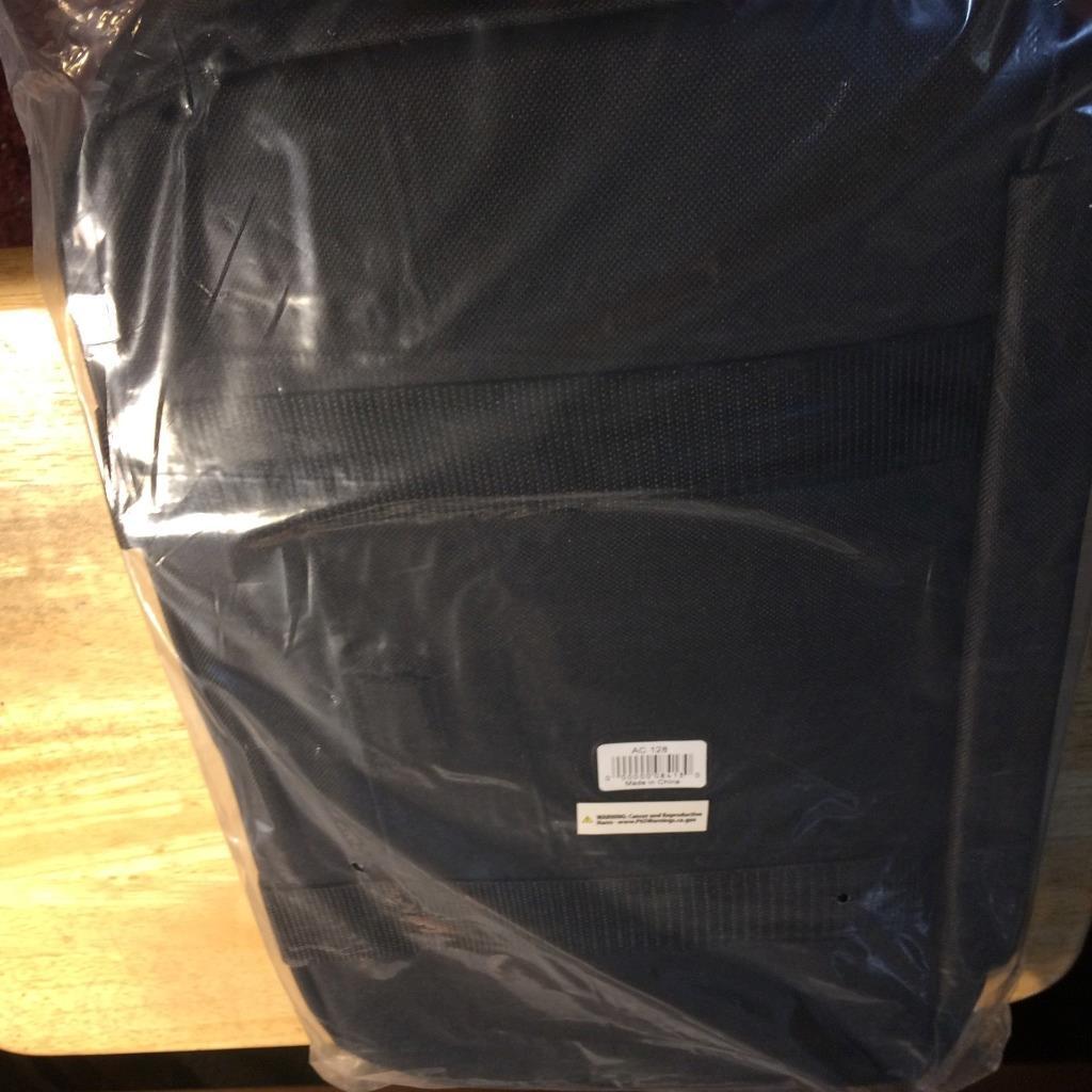 Carry All Padded Black Cordura Storage Case Holds 22 Lg Pocket Knives AC128