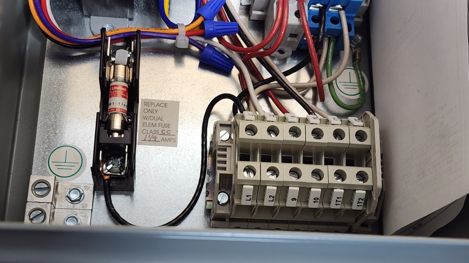 Berner International Enclosed Industrial Control Panel SLC07-1072AA-BK *PI