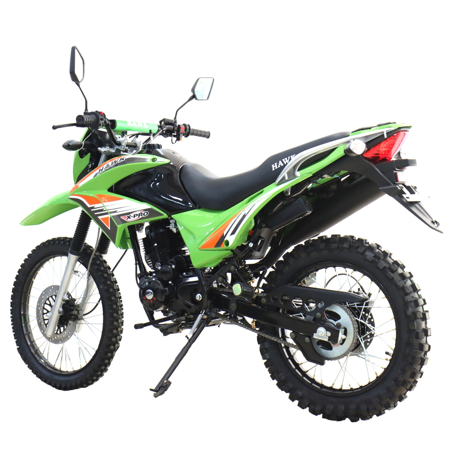 X-PRO Hawk 250 Dirt Bike Dual Sports Enduro Street Bike Motorcycle Free Shipping