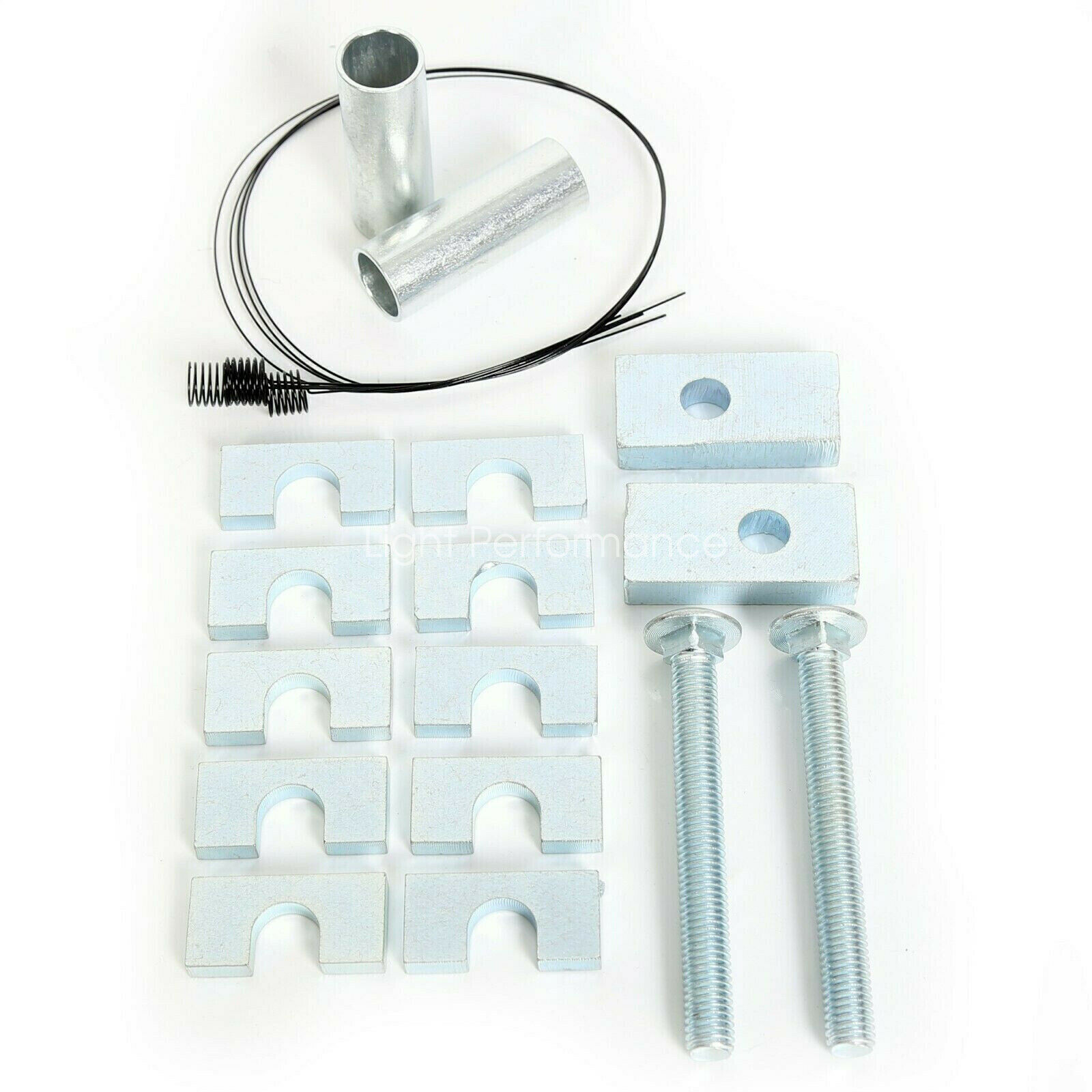 20K 5th Fifth Wheel Mounting Rail Kit Trailer Hitch Mount Fit Reese Pro Series