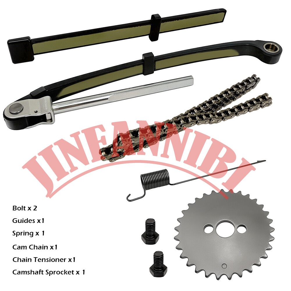 Timing Chain Guides Camshaft Sprocket Kit for Honda CRF100F 04-11 #14550-116-000