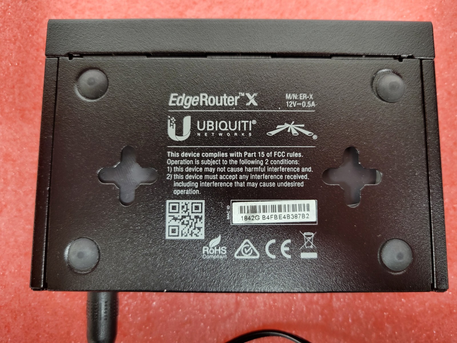 Ubiquiti Networks EdgeRouter X ER-X Gigabit Wired Router | C452