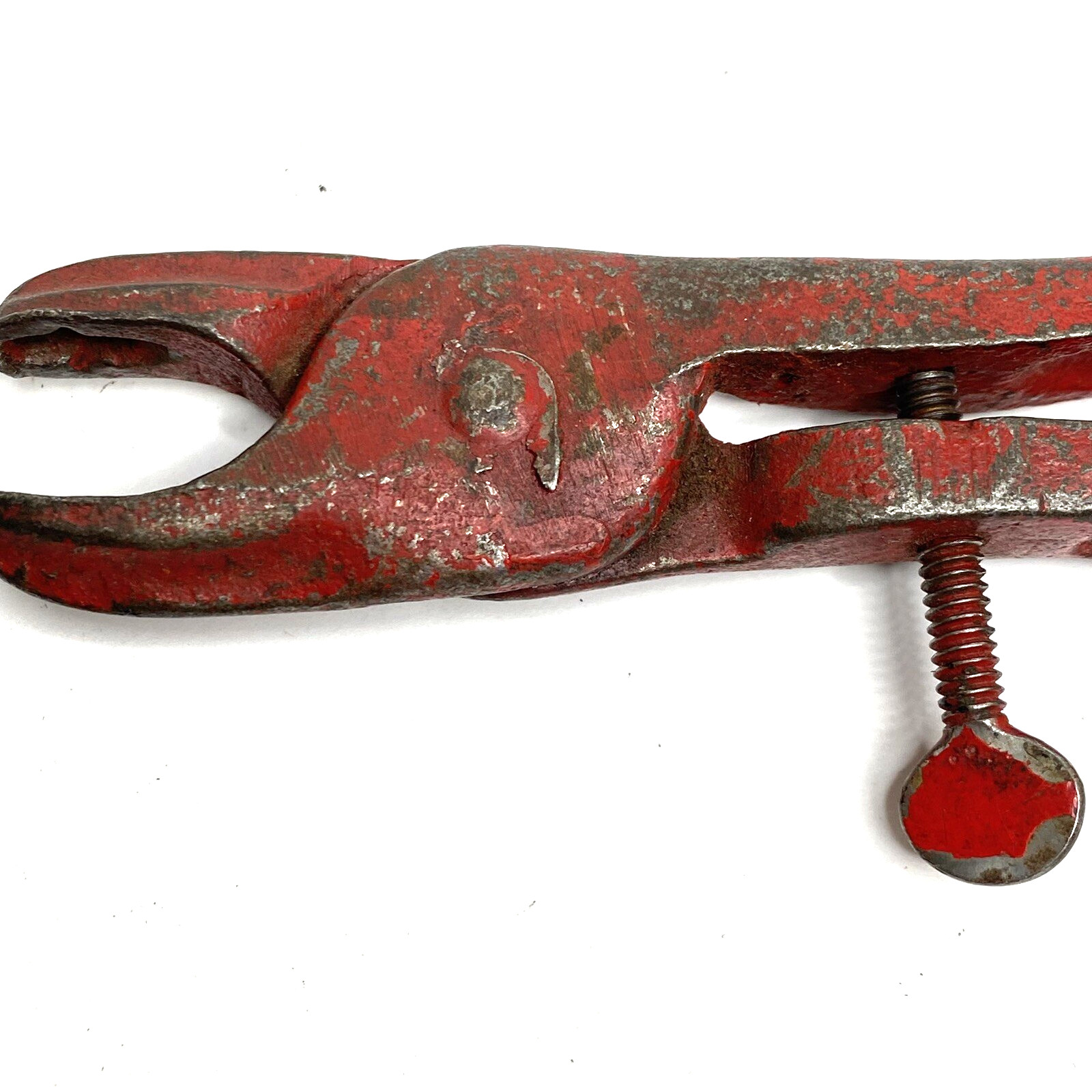 Vintage Decker’s Hill Hog Ring Ringer Pliers Red