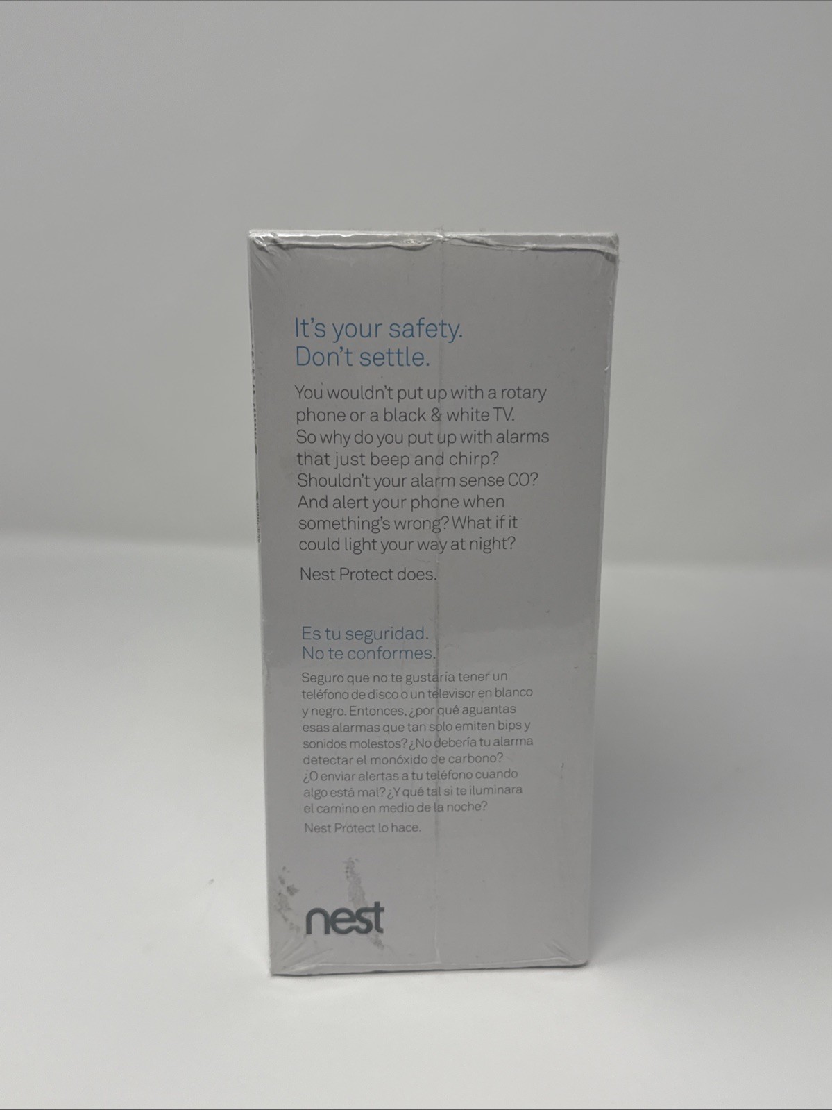 Google Nest Protect Smoke and Carbon Monoxide Alarm 2nd Gen - S3000BWES (2016)