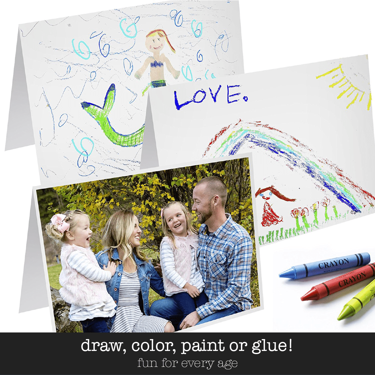 30 Second Recordable DIY Greeting Cards, Voice Recorder Module, Blank White