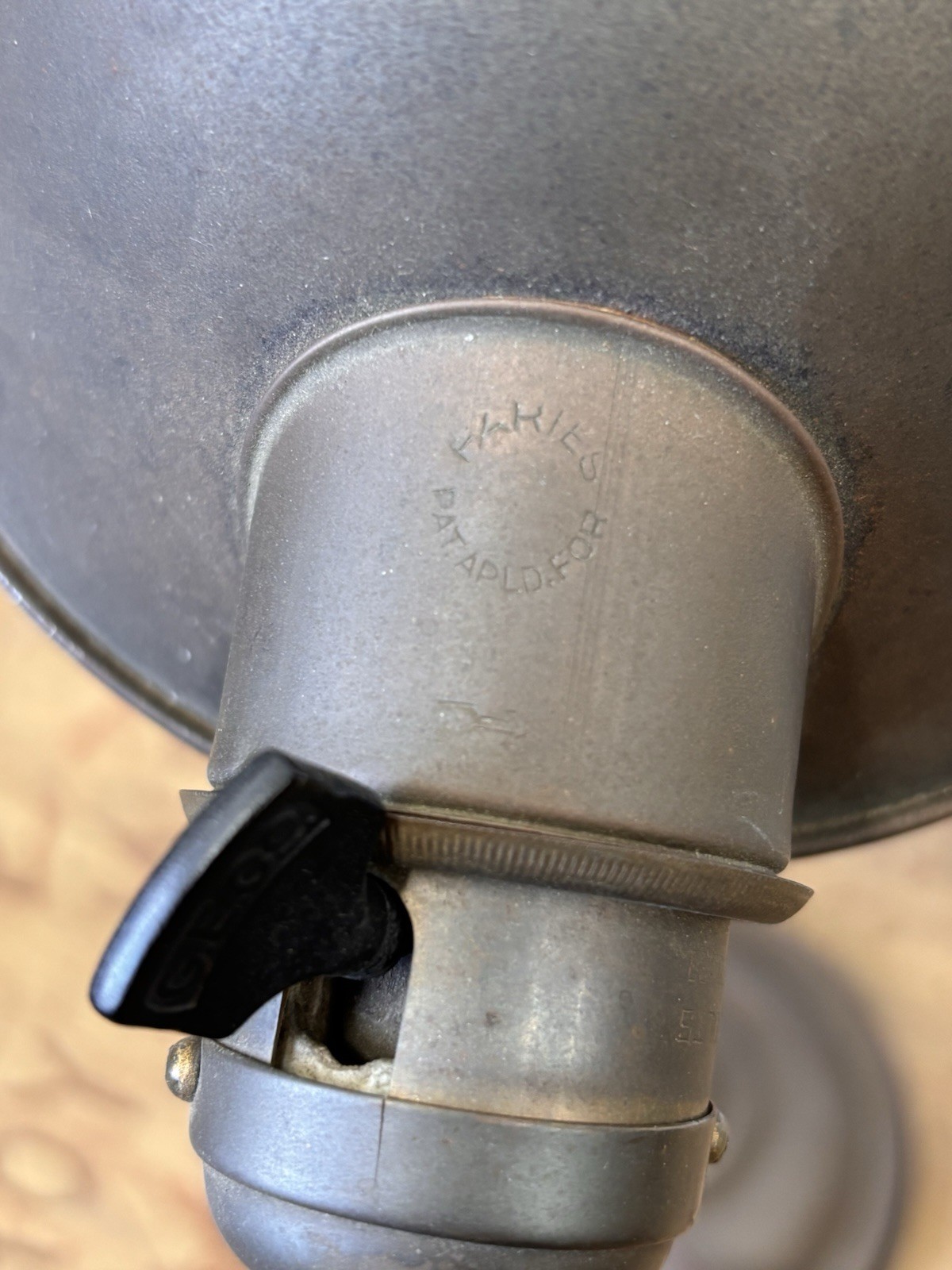 Antique Articulated Brass Faries Desk Lamp