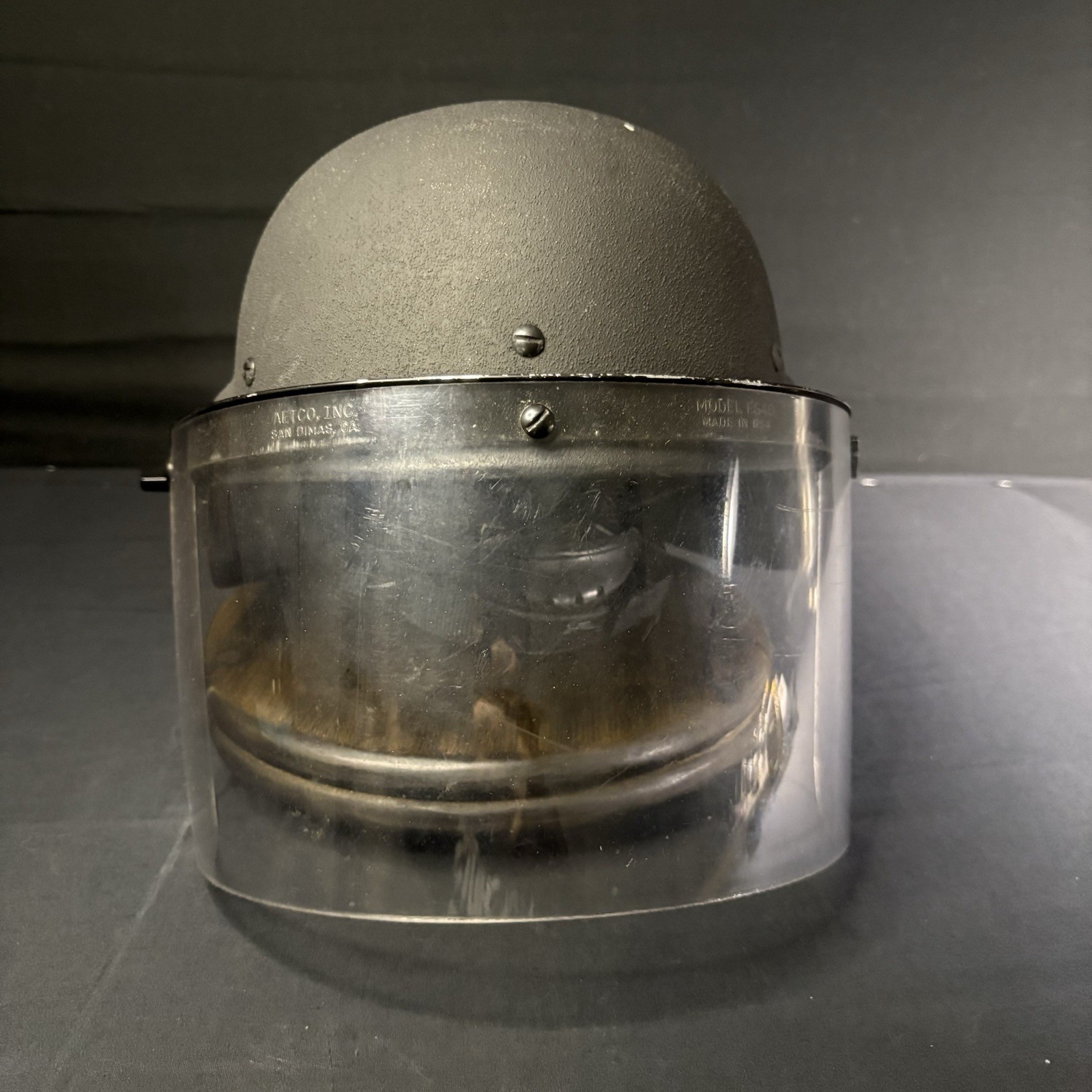 Bullet Proof 3A IIIA Helmet Size Large USA Made Removable Face Shield