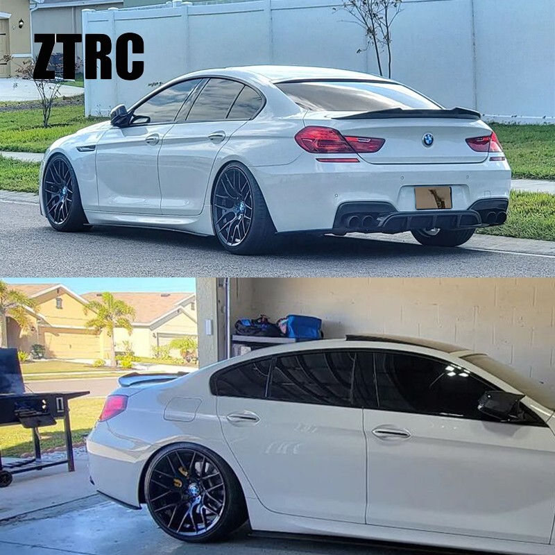 Carbon Fiber Trunk Wing Spoiler For BMW F06 Gran Coupe/F13 Coupe/M6 2011-2019