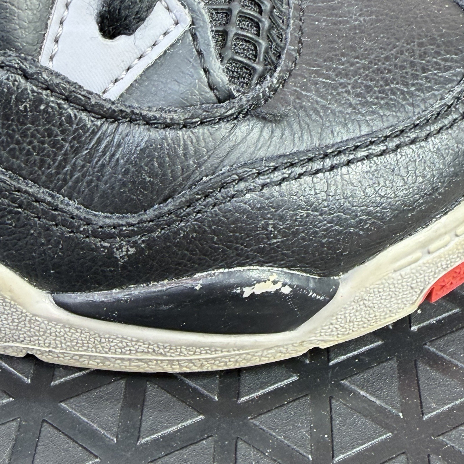 Nike Air Jordan 4 Retro Bred Reimagined Sneakers BQ7669-006 Kids Toddler Size 10