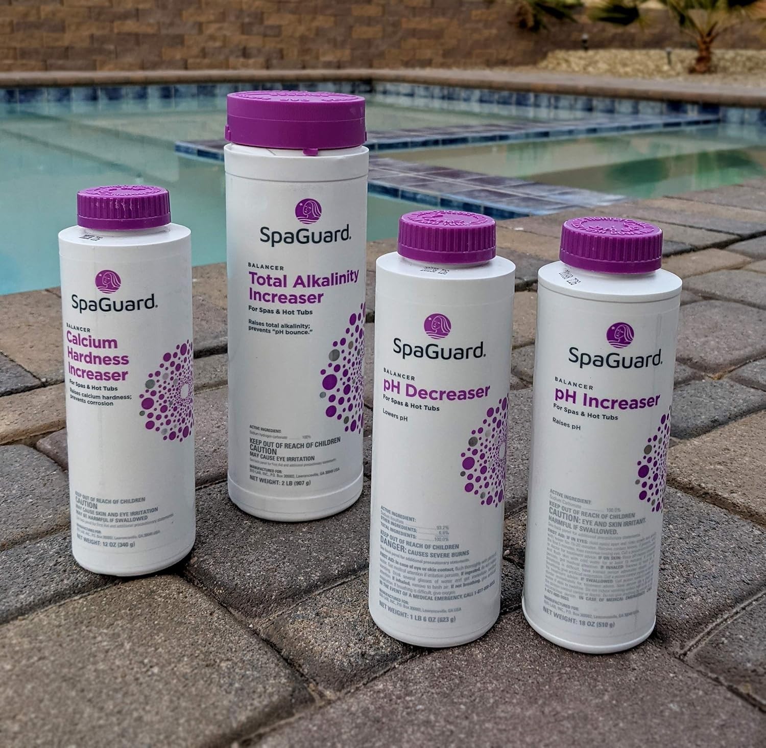 SpaGuard Balancer Bundle pH & Alkalinity Adjusters for Spas and Hot Tubs 1 Pack