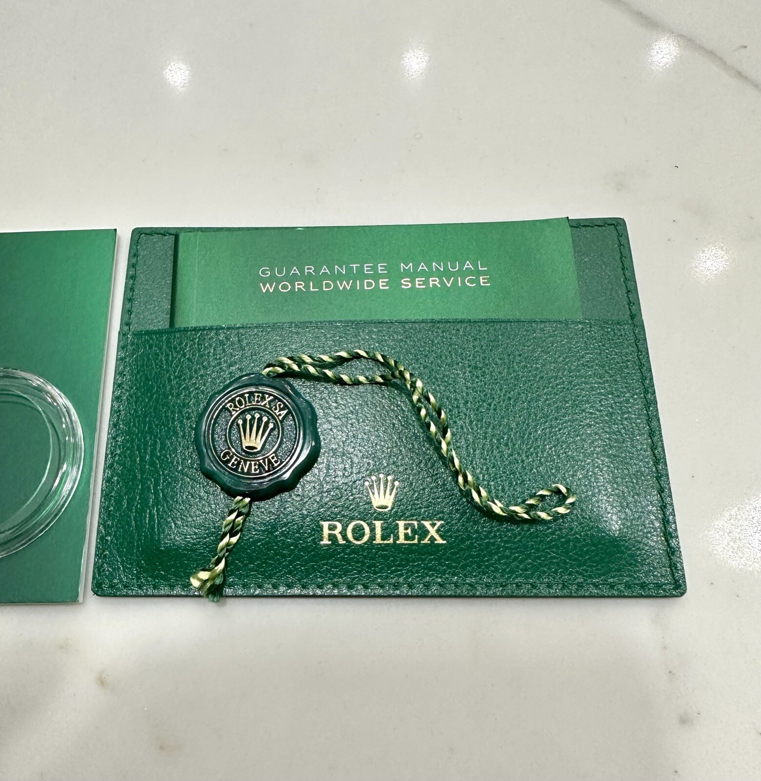 Authentic Rolex Submariner 41 Booklet Manual Bezel Protector SET 124060 126610