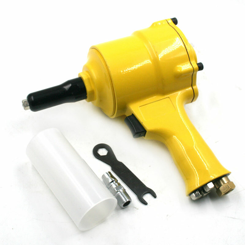 AirRiveter Hydraulic Pop Rivet PneumaticRivetingGun 3/16 5/32 1/8 3/32" HG-A003A