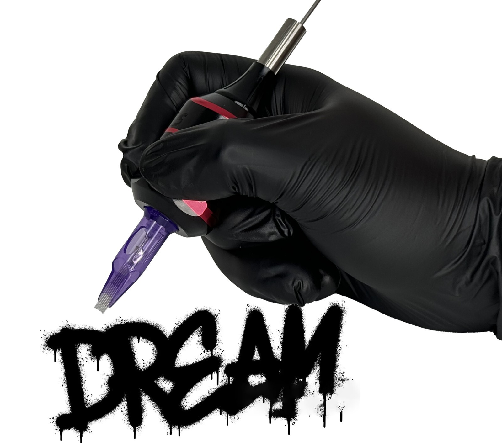 Adjustable Aluminum alloy Cartridge grip (include 1pc needle bar), 30mm