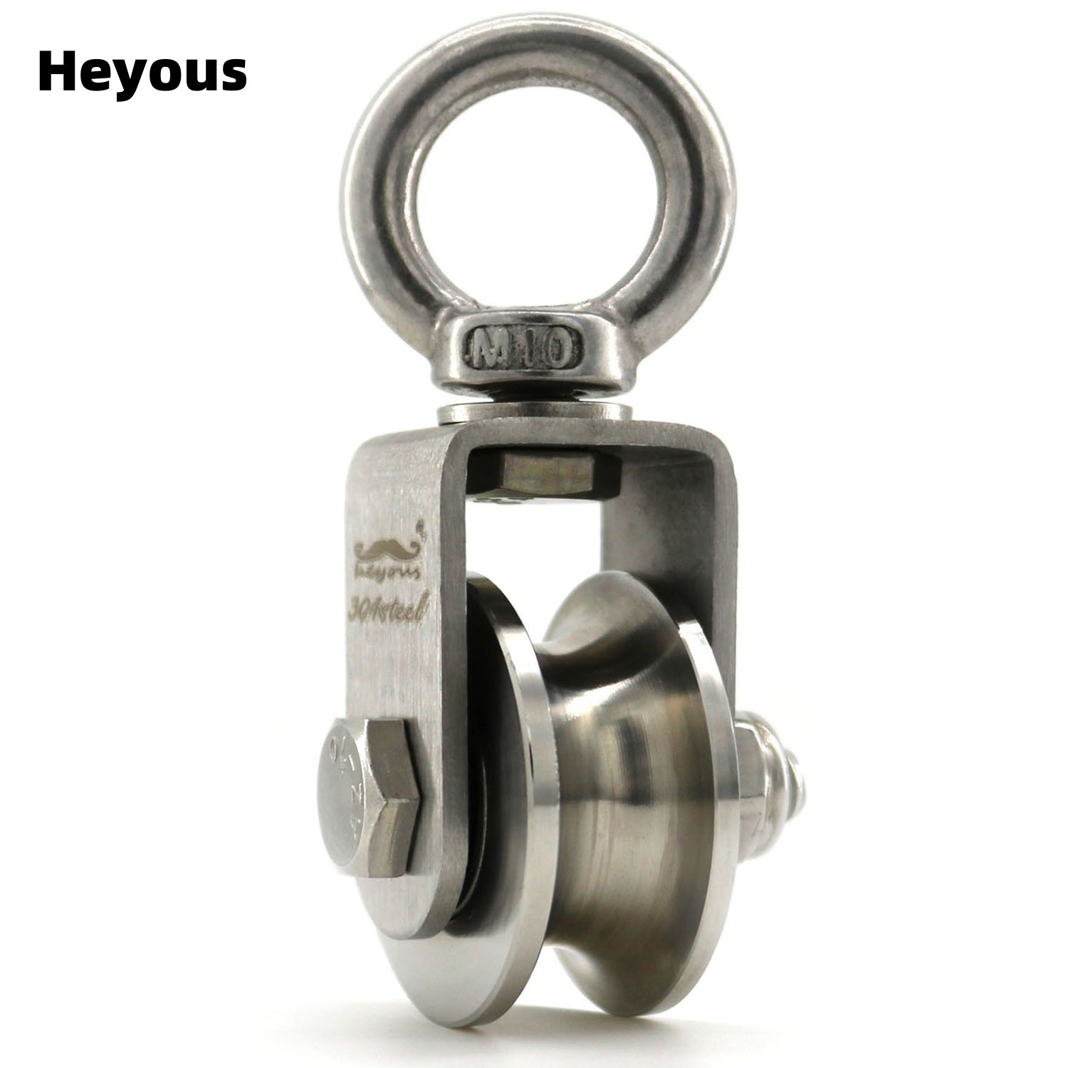 Wheel Bearing Pulleys for Rope Swivel Pulley Wheel Cable Rope Wire Pulley Block