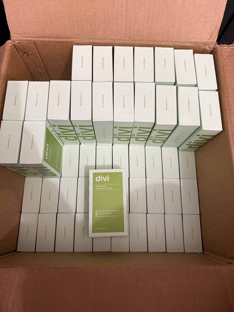 Divi Scalp Serum 1 Oz / 30 mL Revitalize + Detoxify For Thin Hair New Sealed