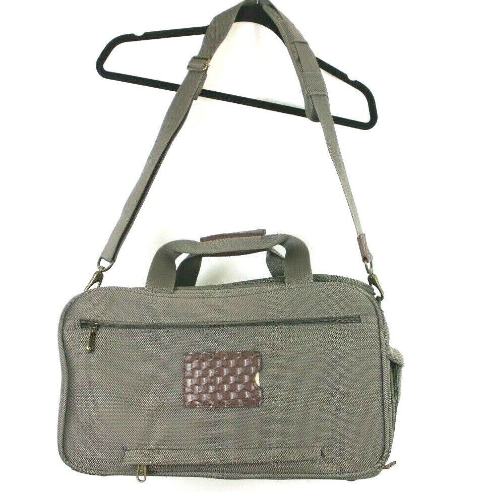 Tommy Bahama Essentials Gadget Travel Bag Tan 17 x 10 x 7 in.