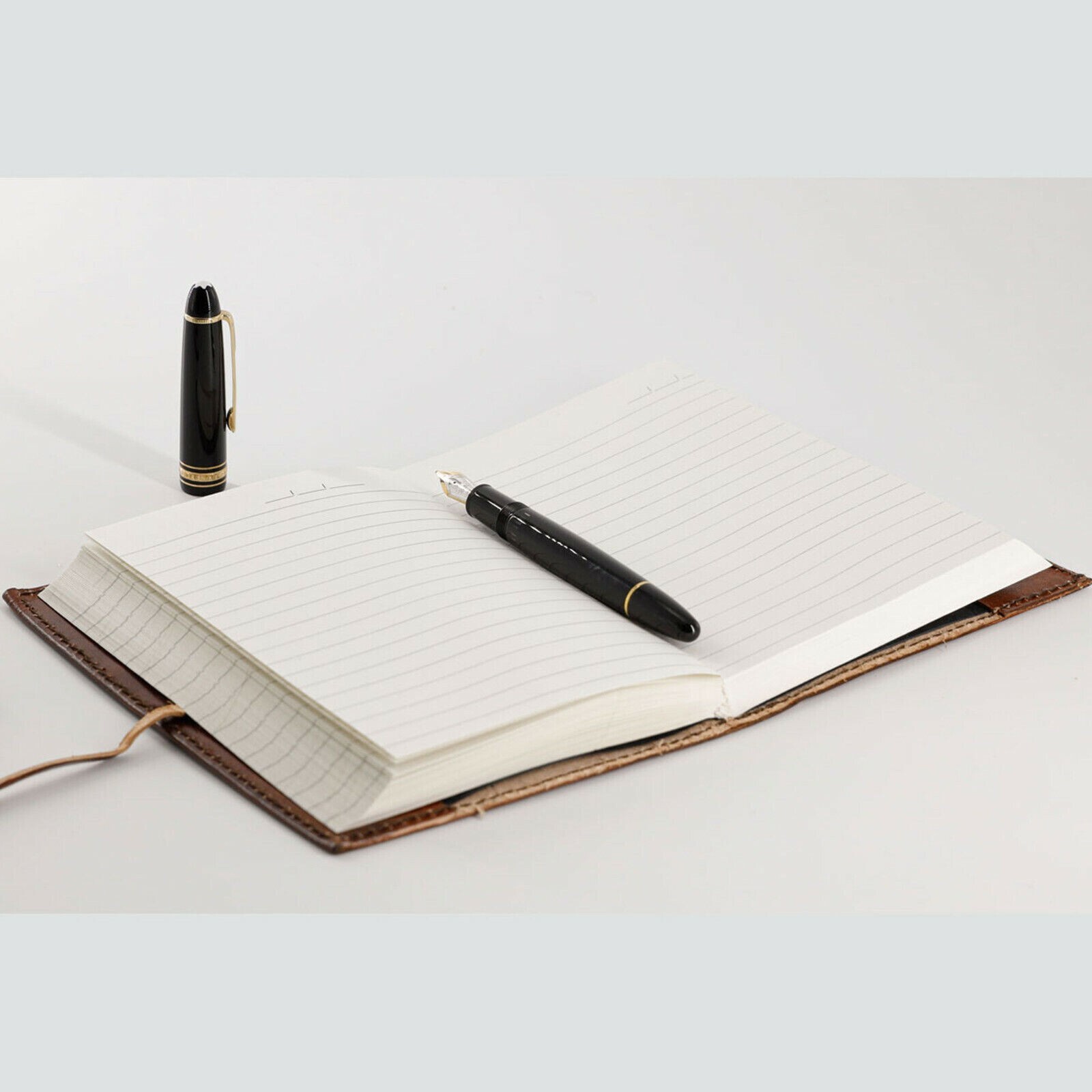 Leather Journal Refillable Lined Paper Tree of Life Handmade writing Notebook