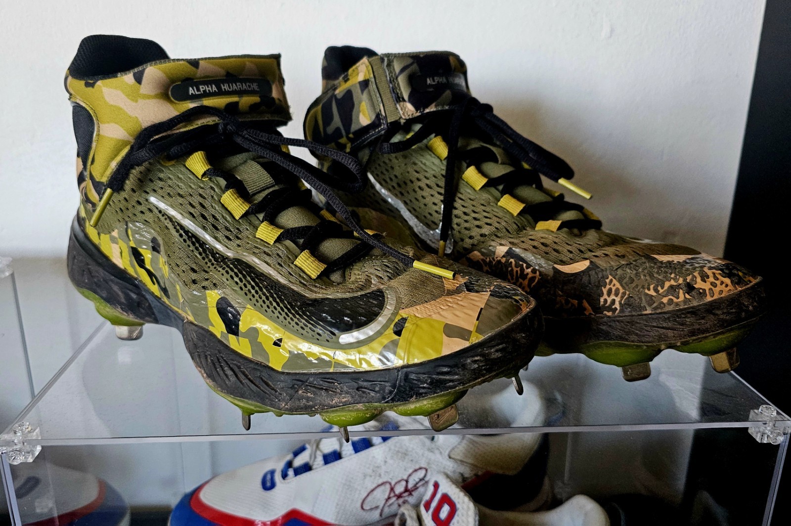 Los Angeles Dodgers MLB holo GU 2023 Will Smith Armed Forces Nike cleats