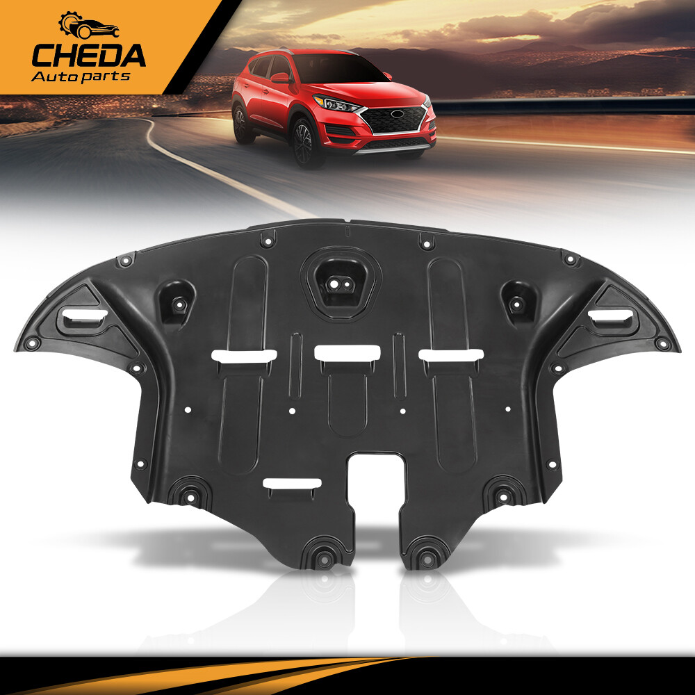 Fit For Hyundai Tucson 2016-2021 Front Engine Splash Shields Under Cover Black