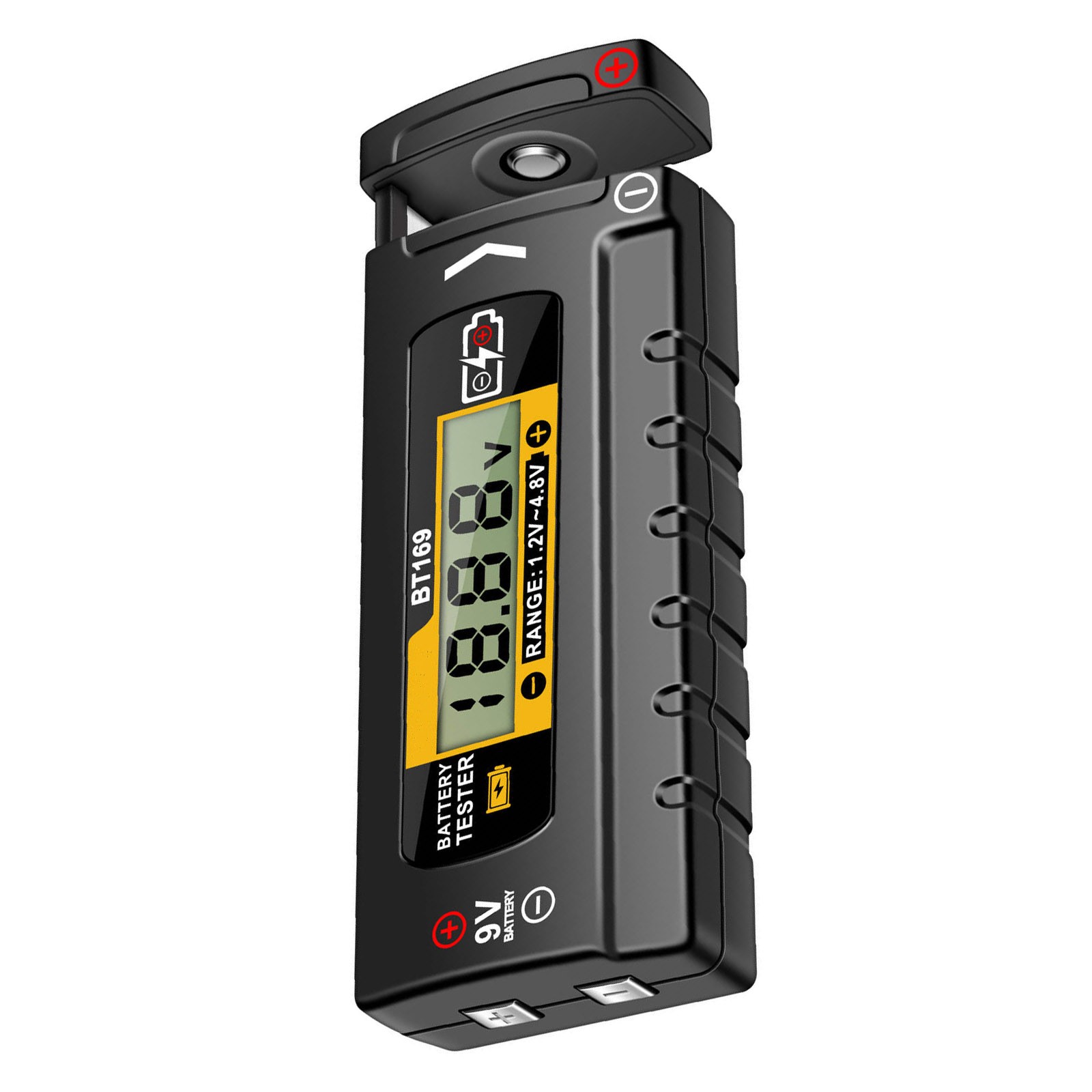 Durable Battery Tester Household Checker for AAA AA C D 6F22 1.5V 9V Batteries