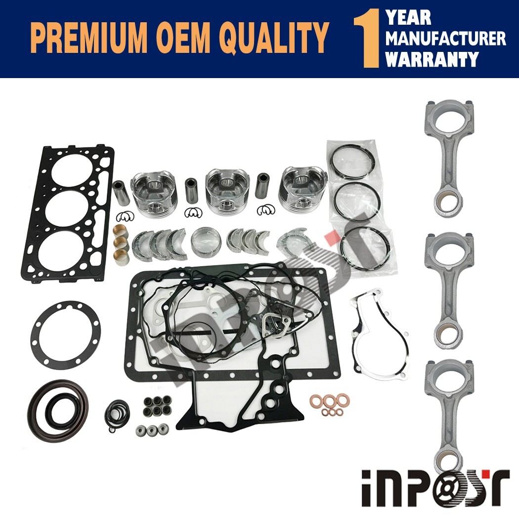 STD D902 Overhaul Rebuild Kit For Kubota Engine with Connecting Rod