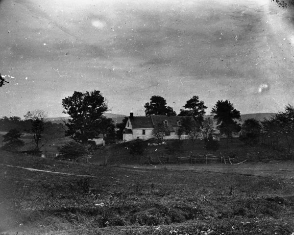New 8x10 Civil War Photo: Rullet Farm after the Battle of Antietam - Sharpsburg