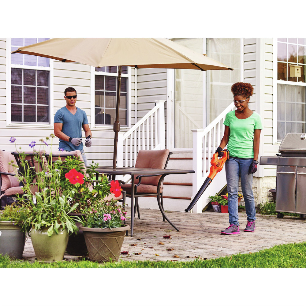 Black & Decker 20V MAX Li-Ion Sweeper Kit (1.5 Ah) LSW221 New