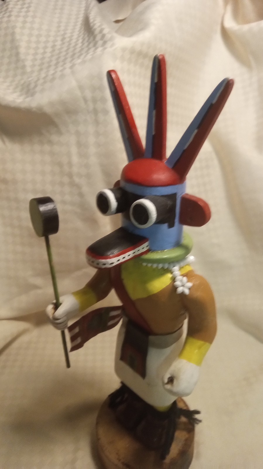 SIGNED Elna F. Wilson Kachina Doll - AUTHENTIC Native American Pueblo Art - 1994